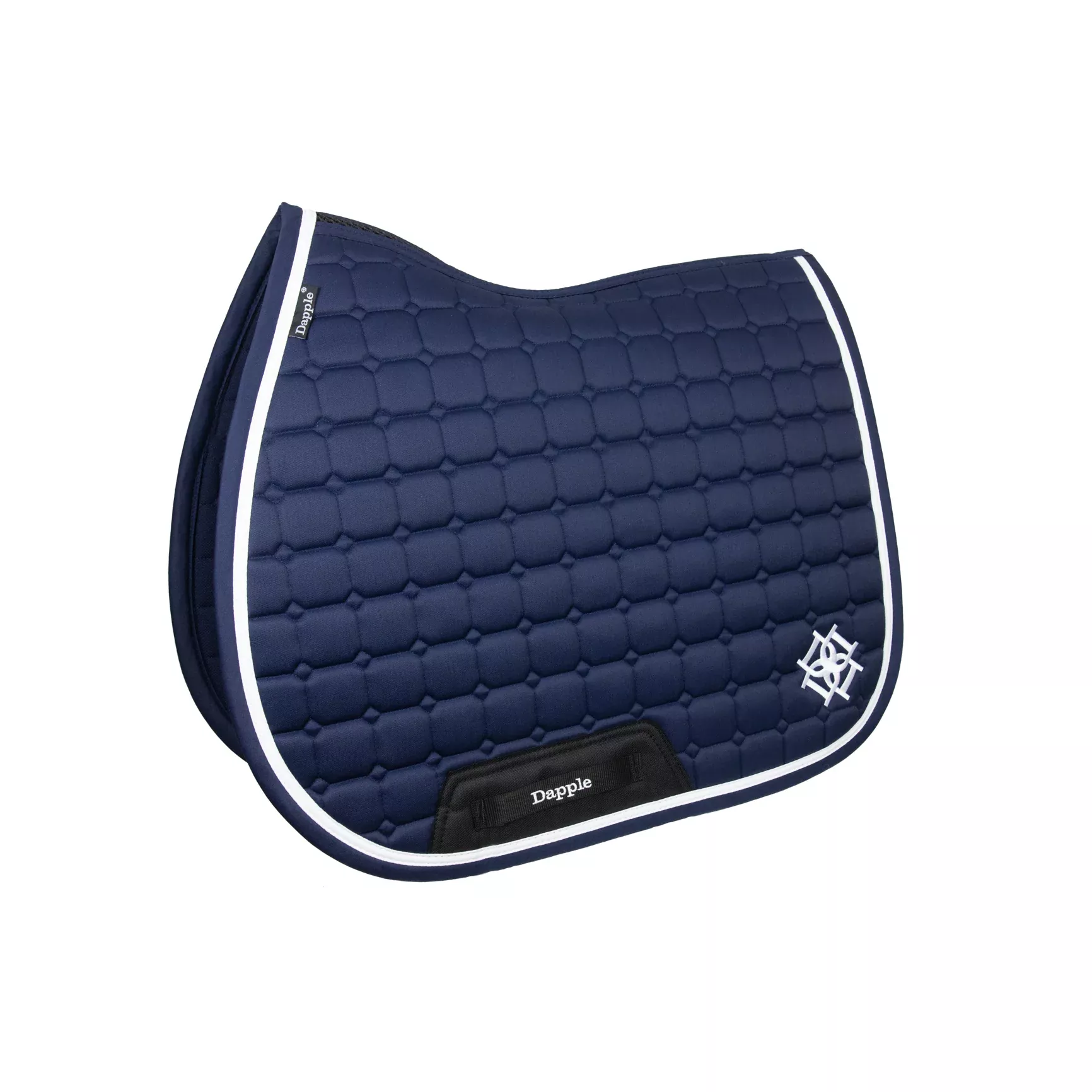 Navy & WhiteSaddle Pad