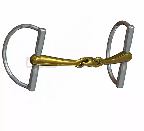 Neue Schule Hunter D Ring Snaffle with Tranz Lozenge Mouthpiece