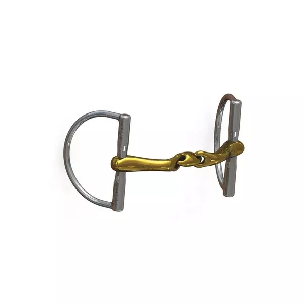 Neue Schule Hunter D Snaffle With Verbindend and Lozenge Mouthpiece