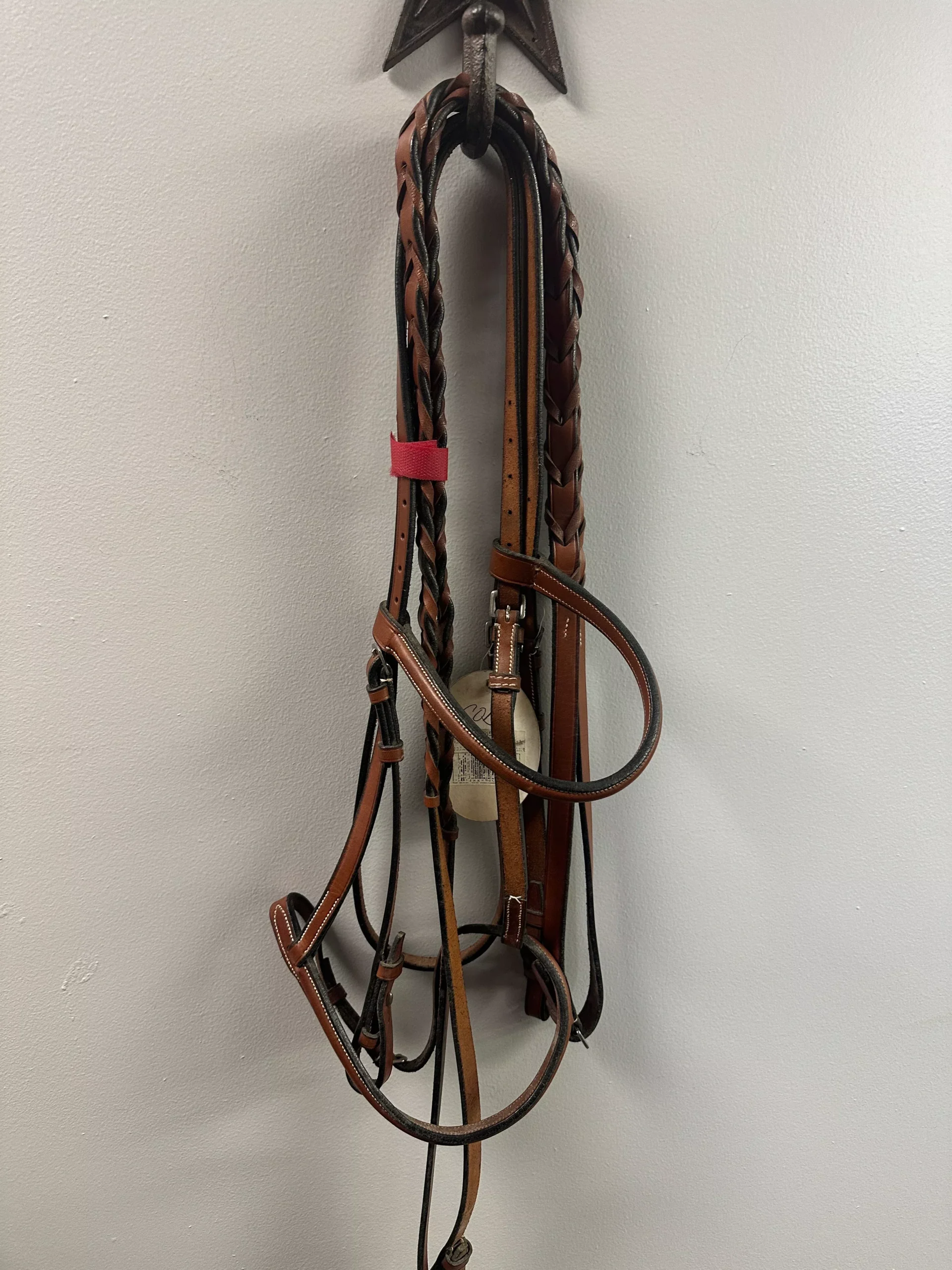 New Aussie Brown Bridles with braided reins