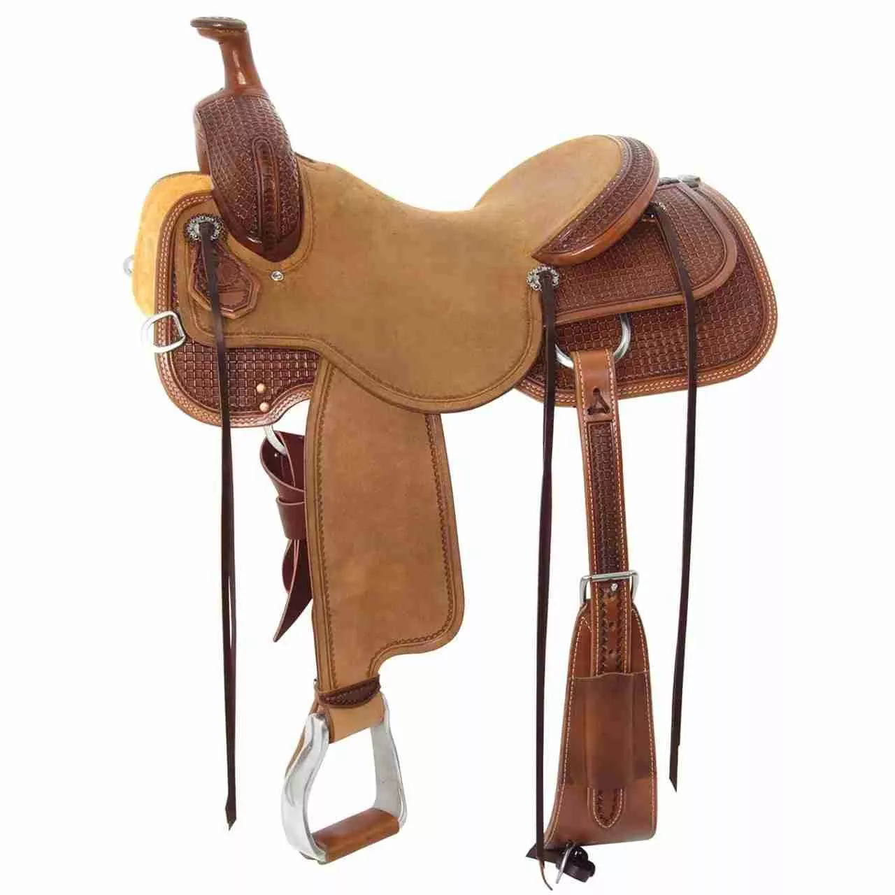 New Circle Y 1389 Western Dodge Ranch Sorter Saddle Wide Tree