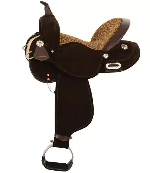 New Circle Y 6832 Western Galaxy Barrel Saddle Wide Tree