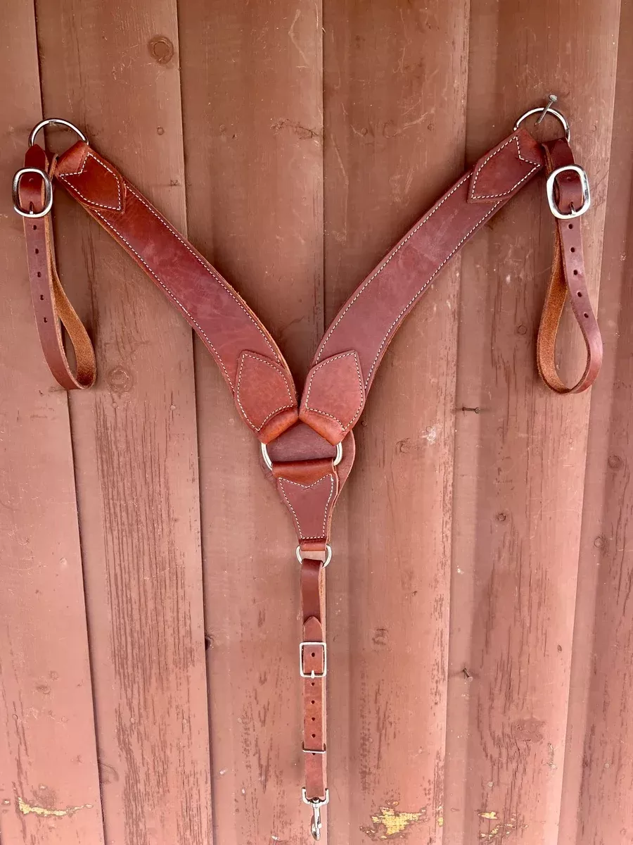 NEW Oiled Harness Leather Breast Collar