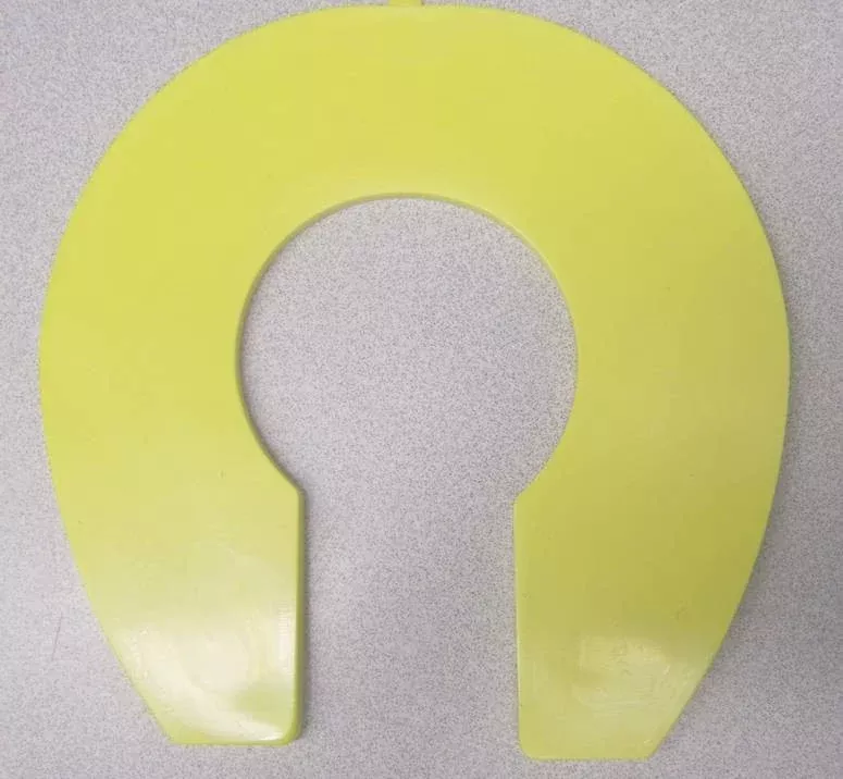 No-Vive Yellow Rim Wedge Pad