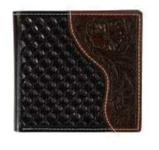 Nocona Floral Overlay Bi-Fold Wallet
