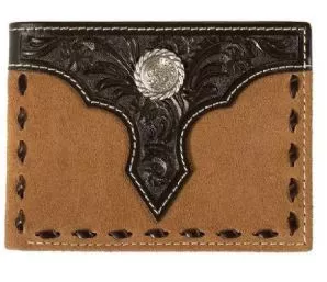 Nocona Roughout Bi-Fold Wallet