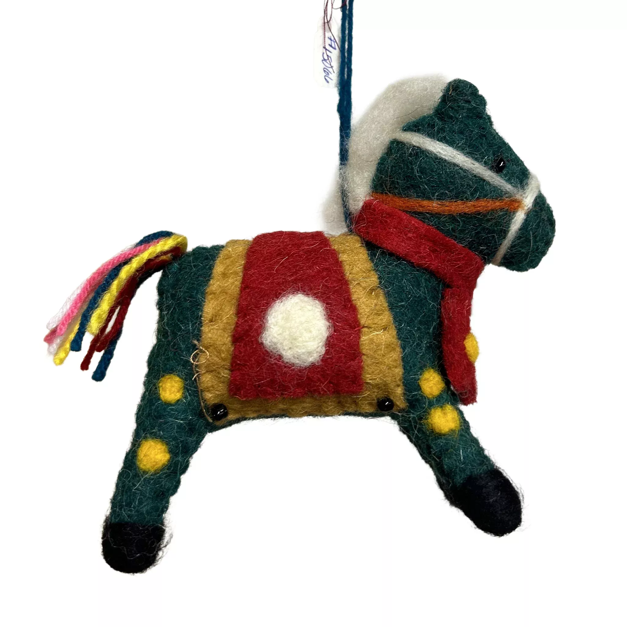 Novica Handmade Wool Felt Ornaments