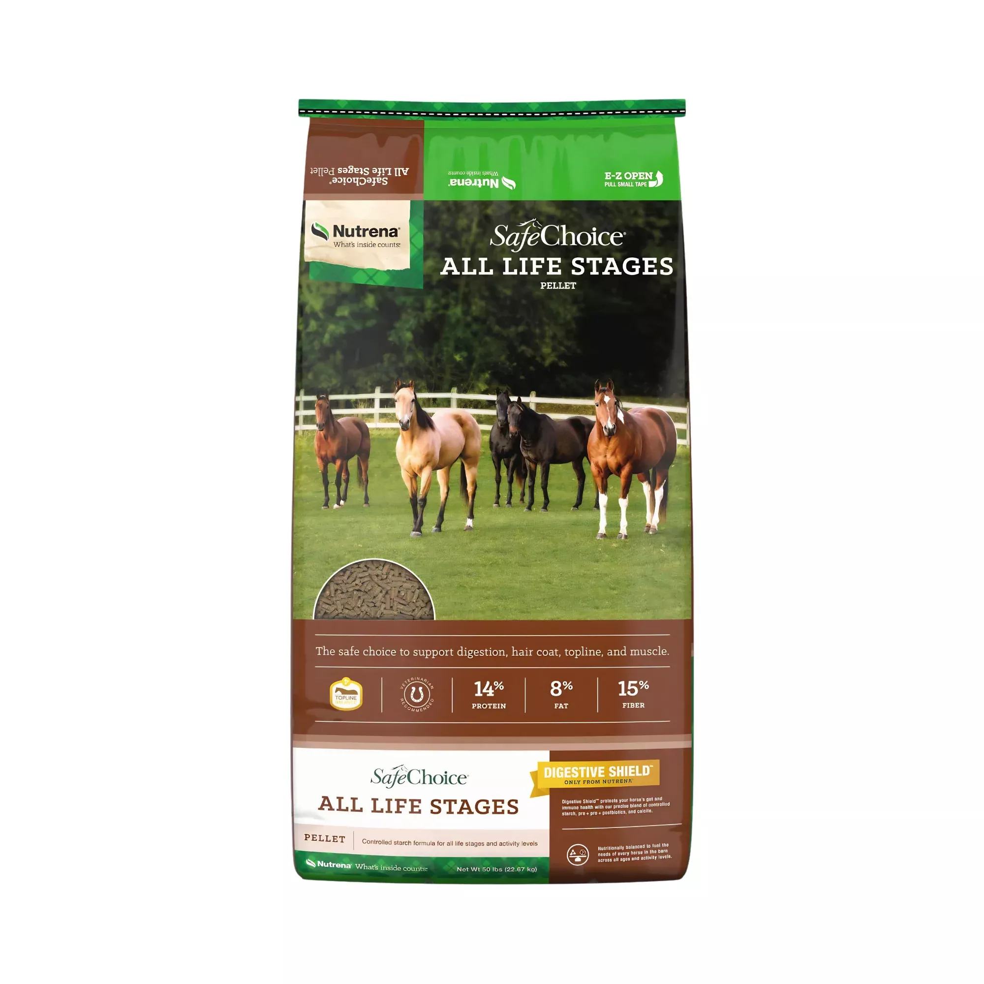Nutrena SafeChoice All Life Stages Horse Feed
