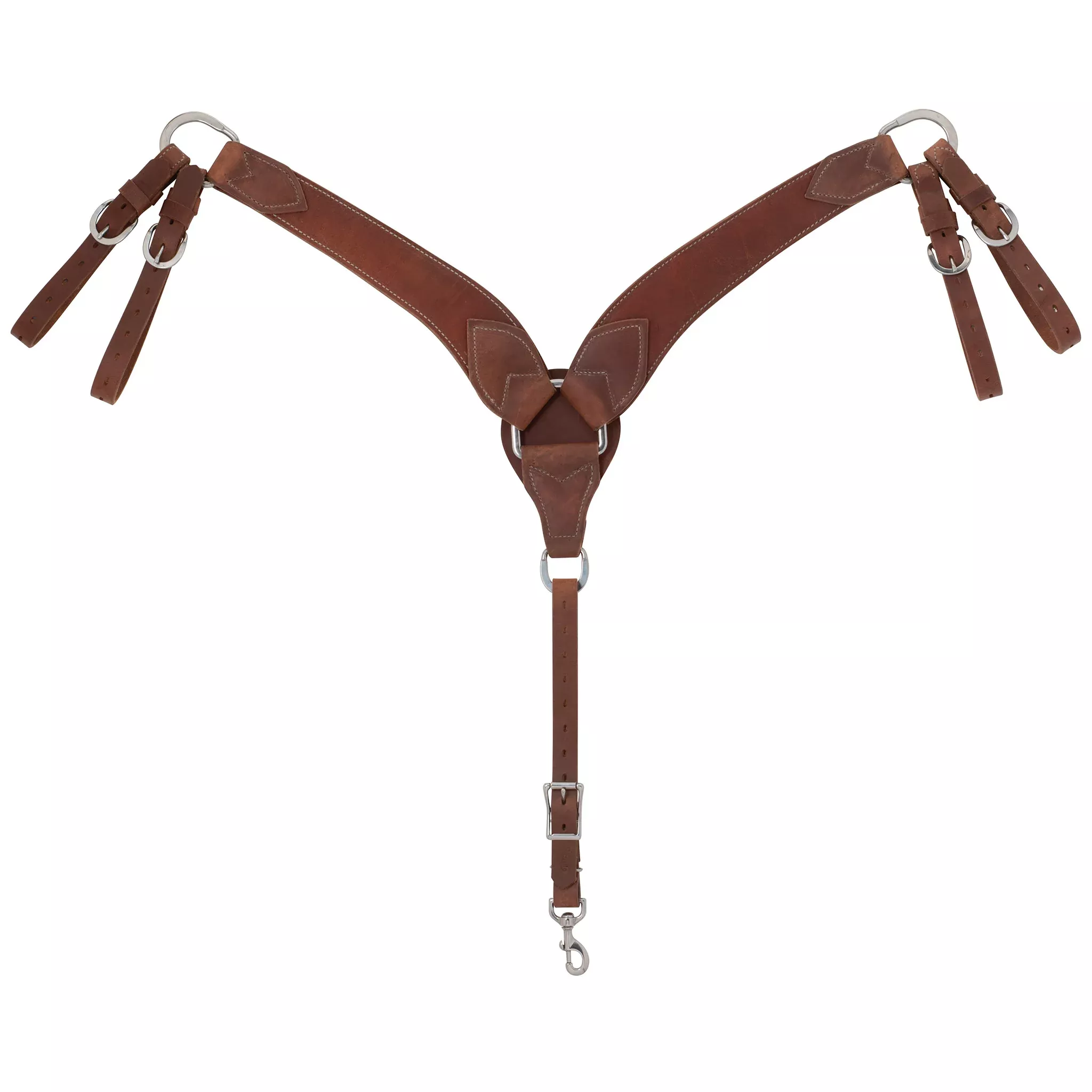 Oiled Hermann Oak Harness Leather Breast Collar
