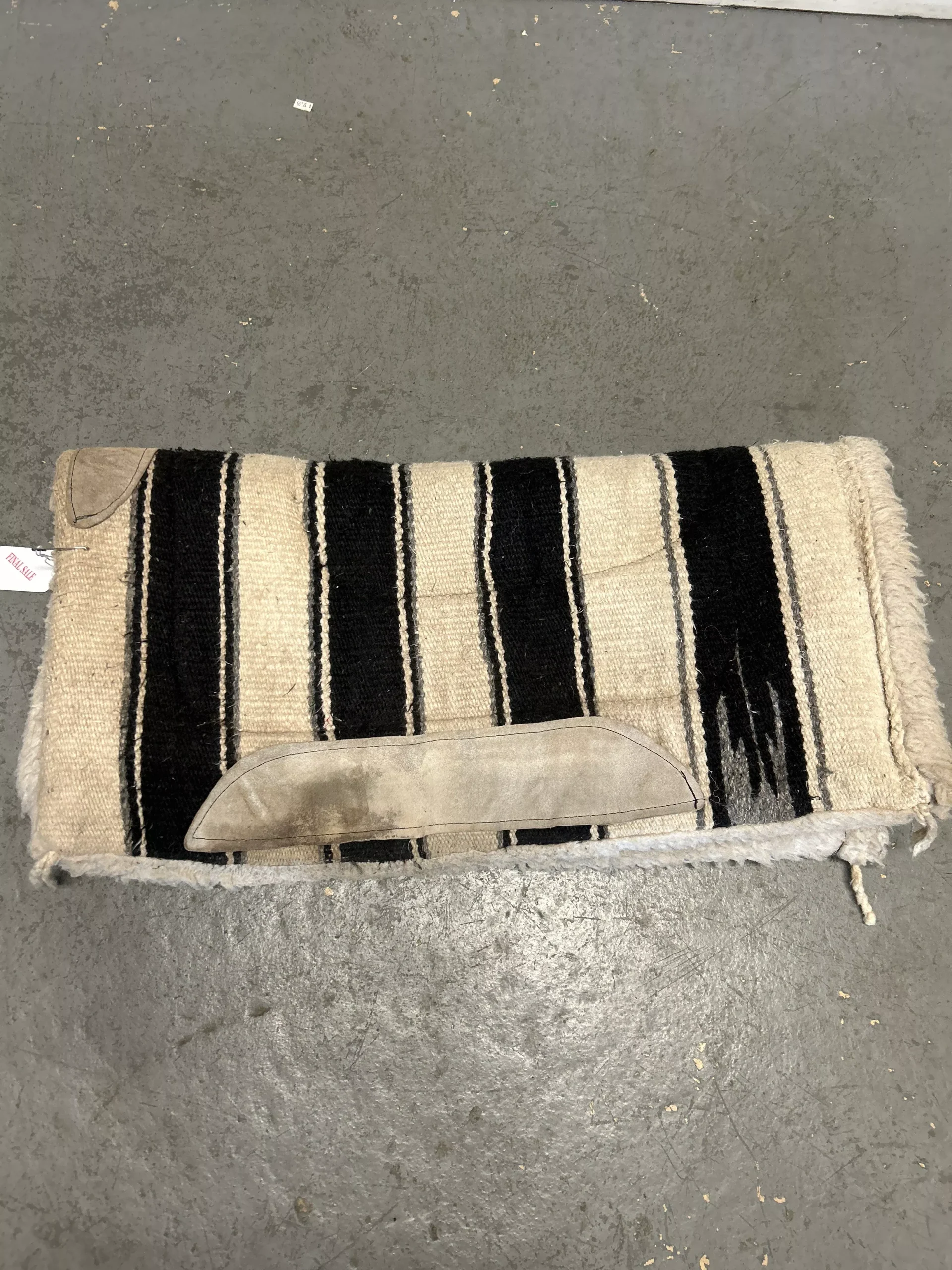 Older Western Saddle Pad