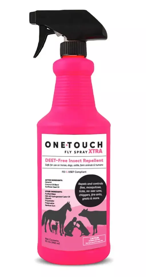 One Touch Fly Spray - All Natural (flies, ticks, mosquitos, gnats and more)
