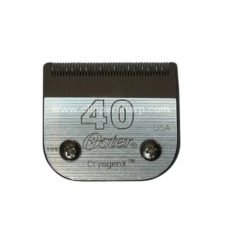 Oster No. 40 Dog/Vet Clipper Blade, 0.25mm
