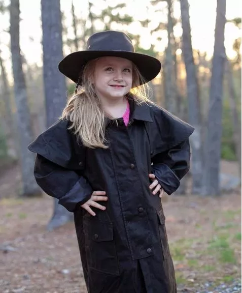 Outback Kids Oilskin Duster