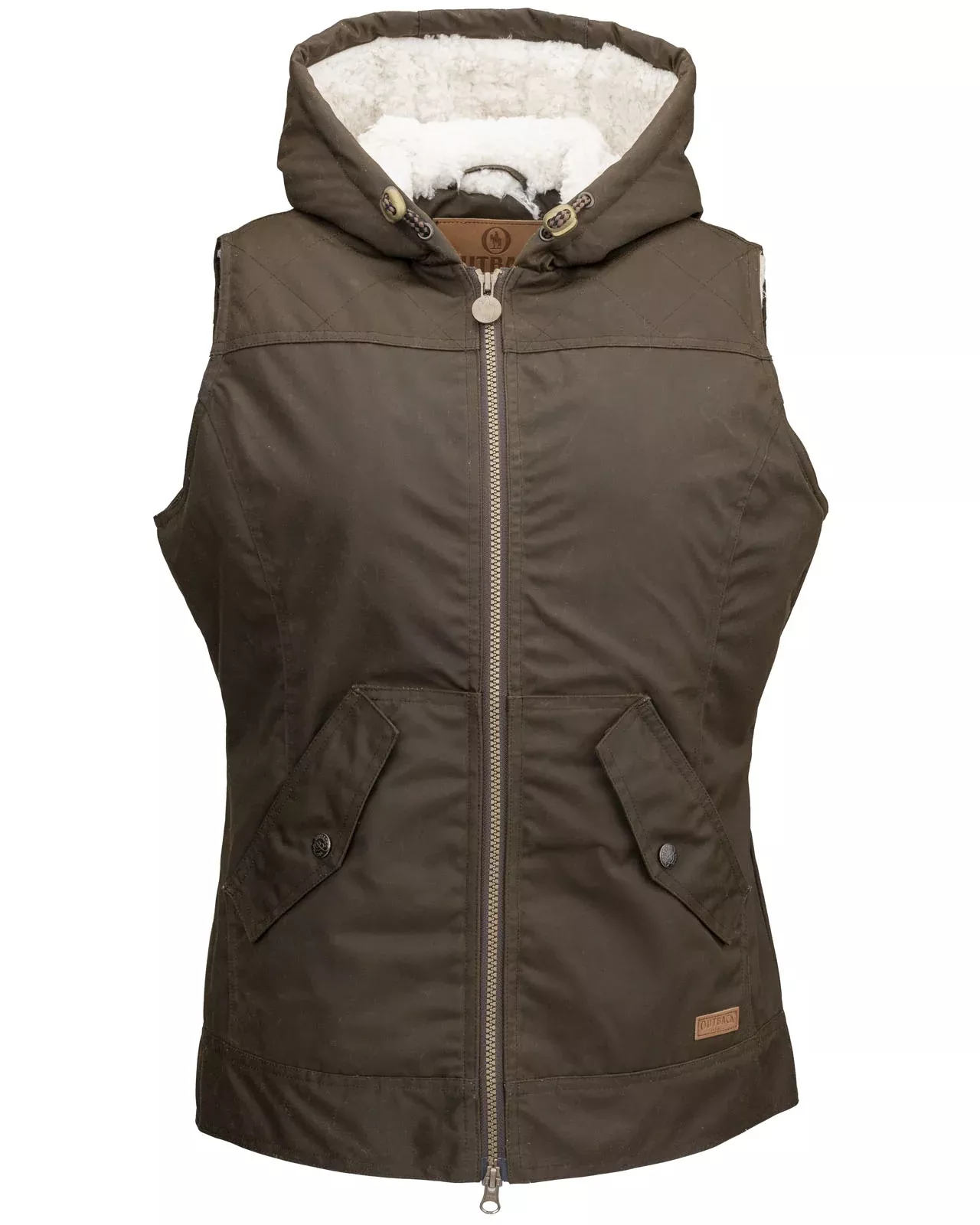 Outback Trading Ladies Heidi Wax Cotton Vest