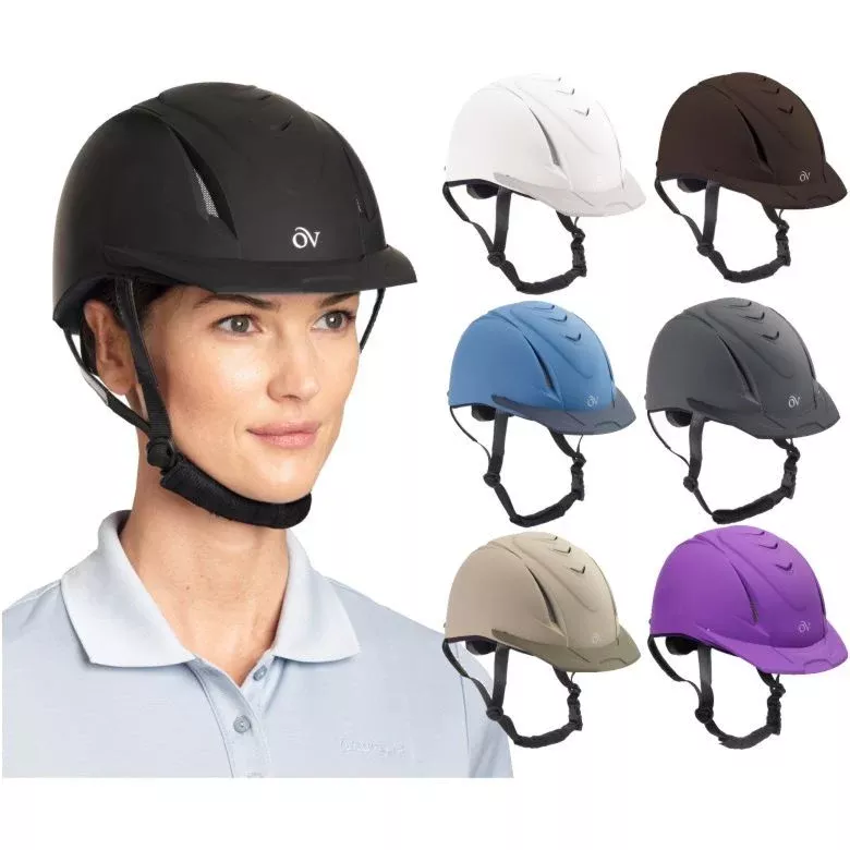 Ovation Deluxe Schooler Helmet - Black