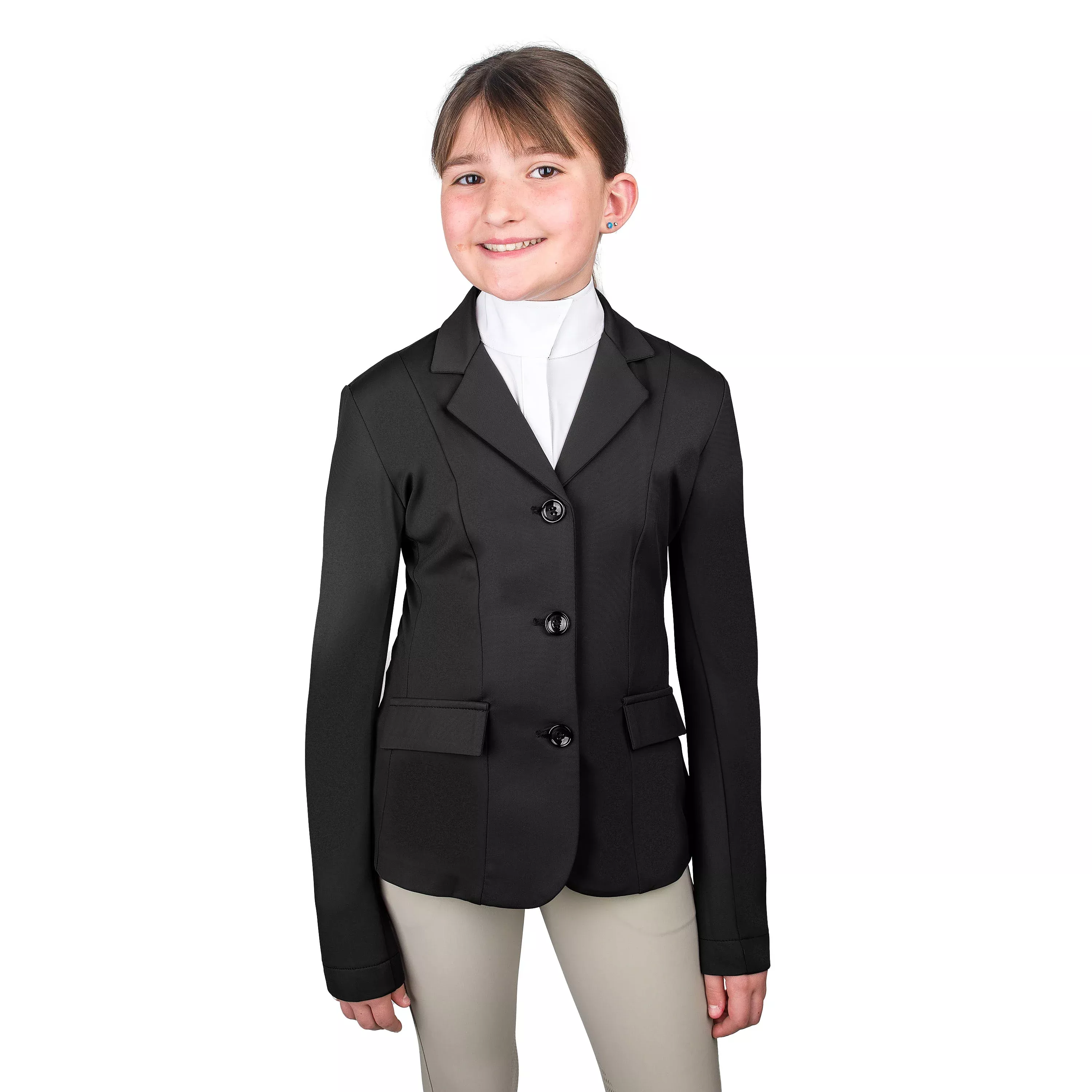 Ovation - Kids' PowerFlex Show Coat - Black