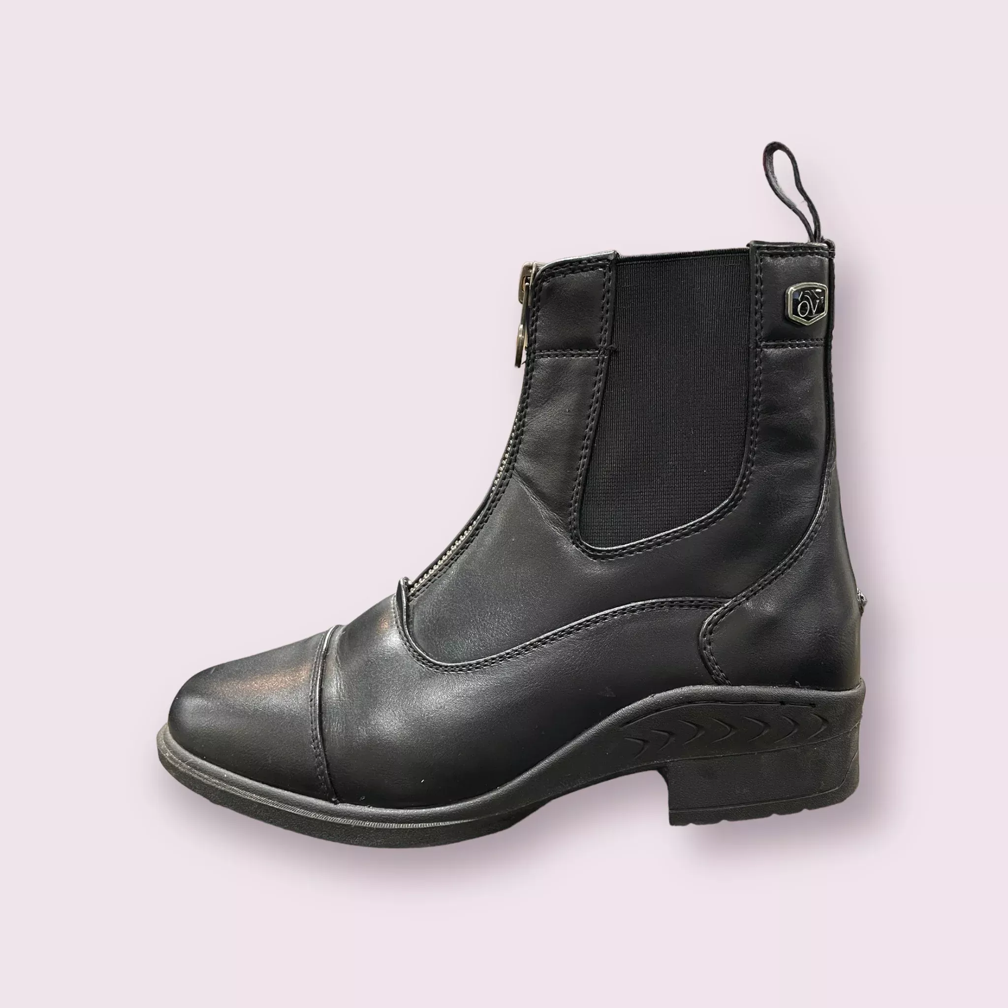 Ovation paddock boots - black size 7 - USED