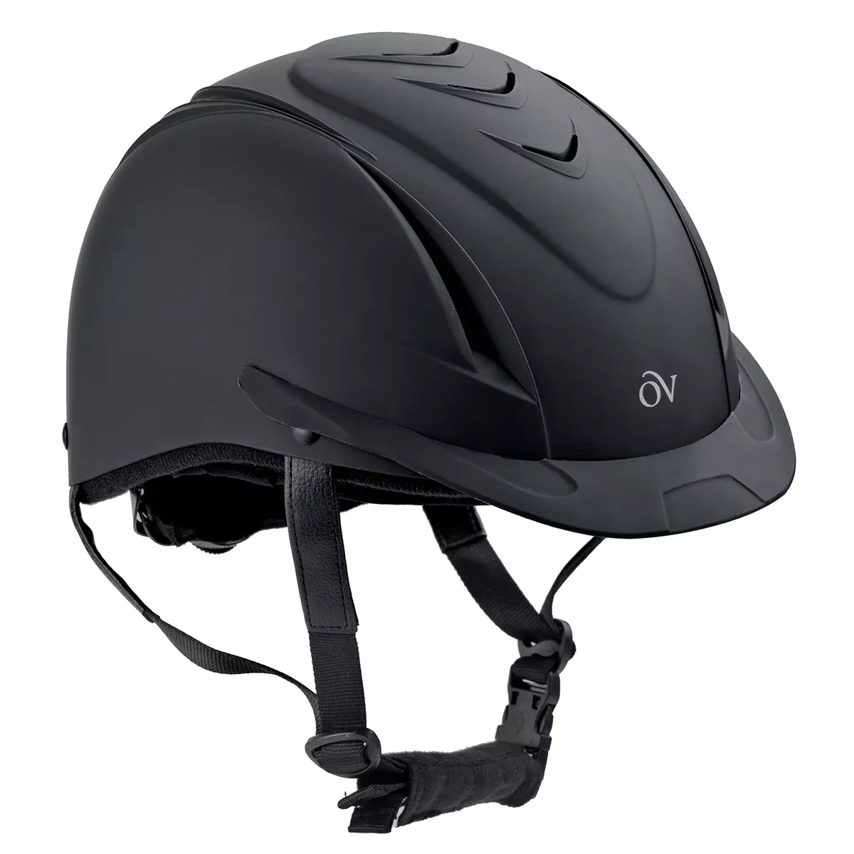 OVATIONDELUXE SCHOOLER HELMET -BLACK/BLACK