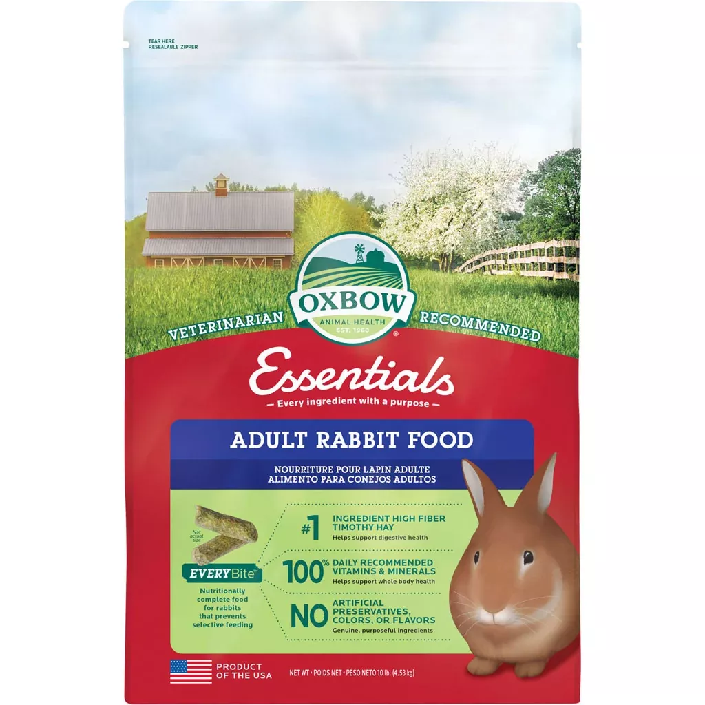 Oxbow Essentials Adult Rabbit Food – 10 lb