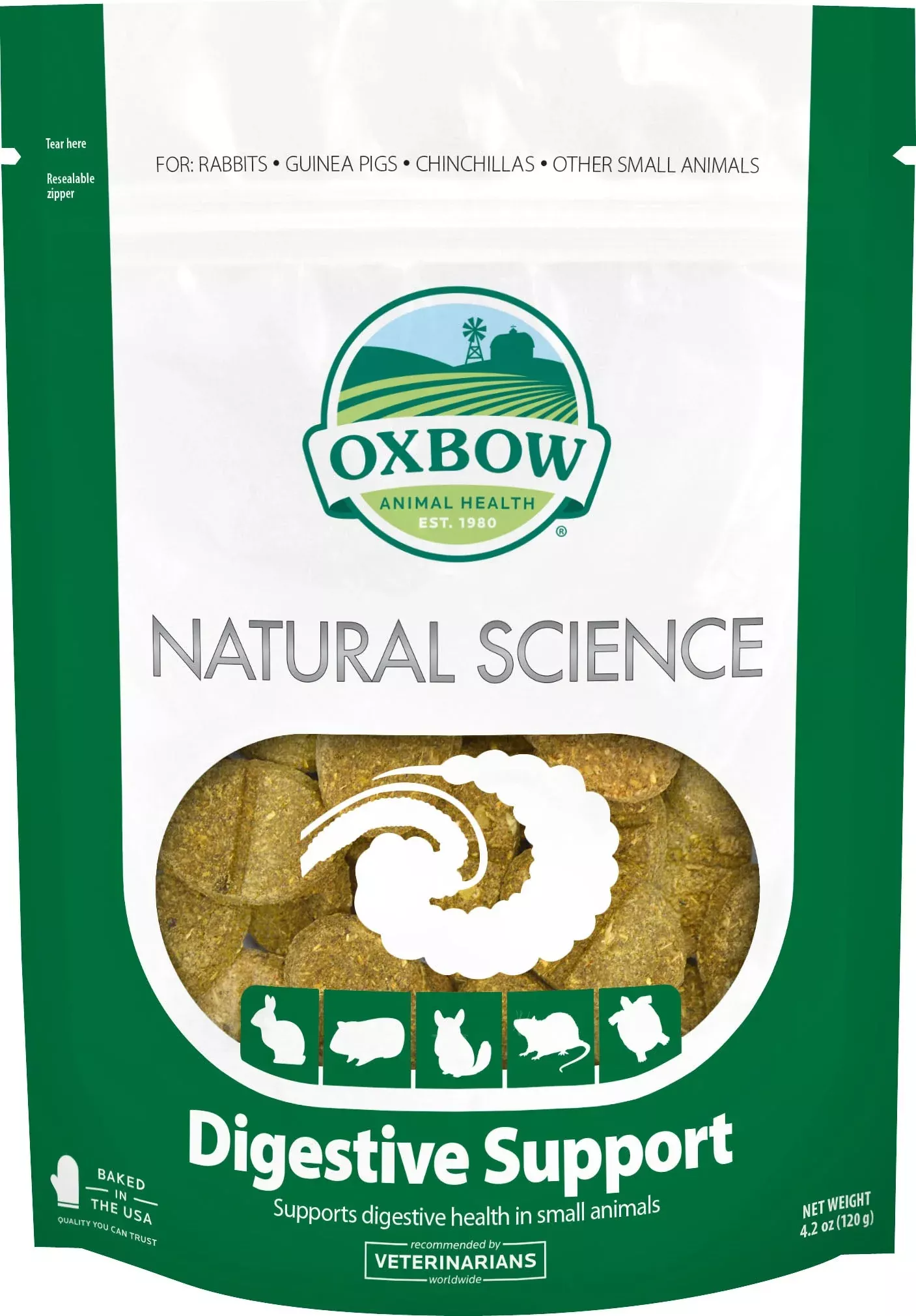Oxbow Natural Science Digestive Support Supplement 4.2 oz