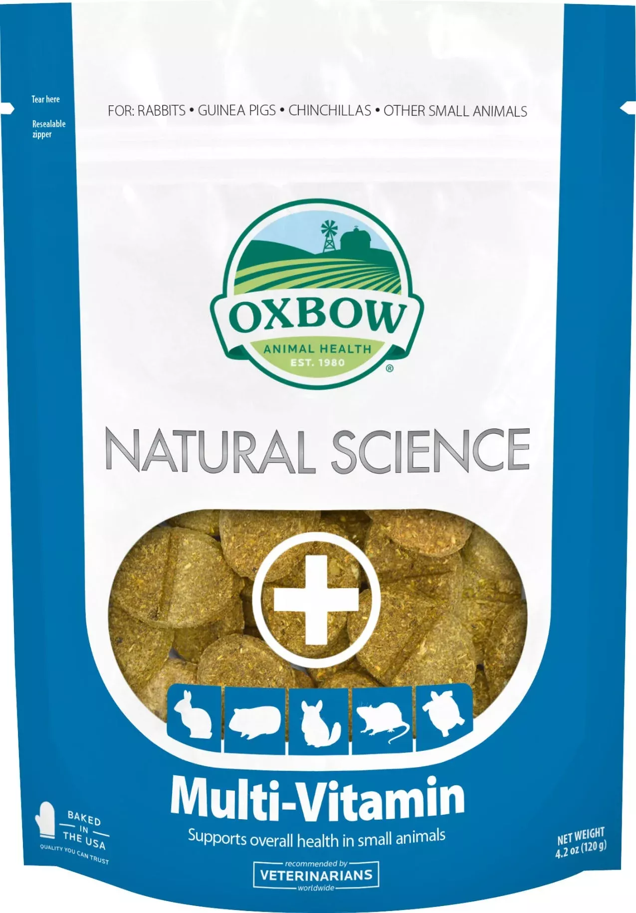 Oxbow Natural Science Multi-Vitamin Supplement, 4.2 oz