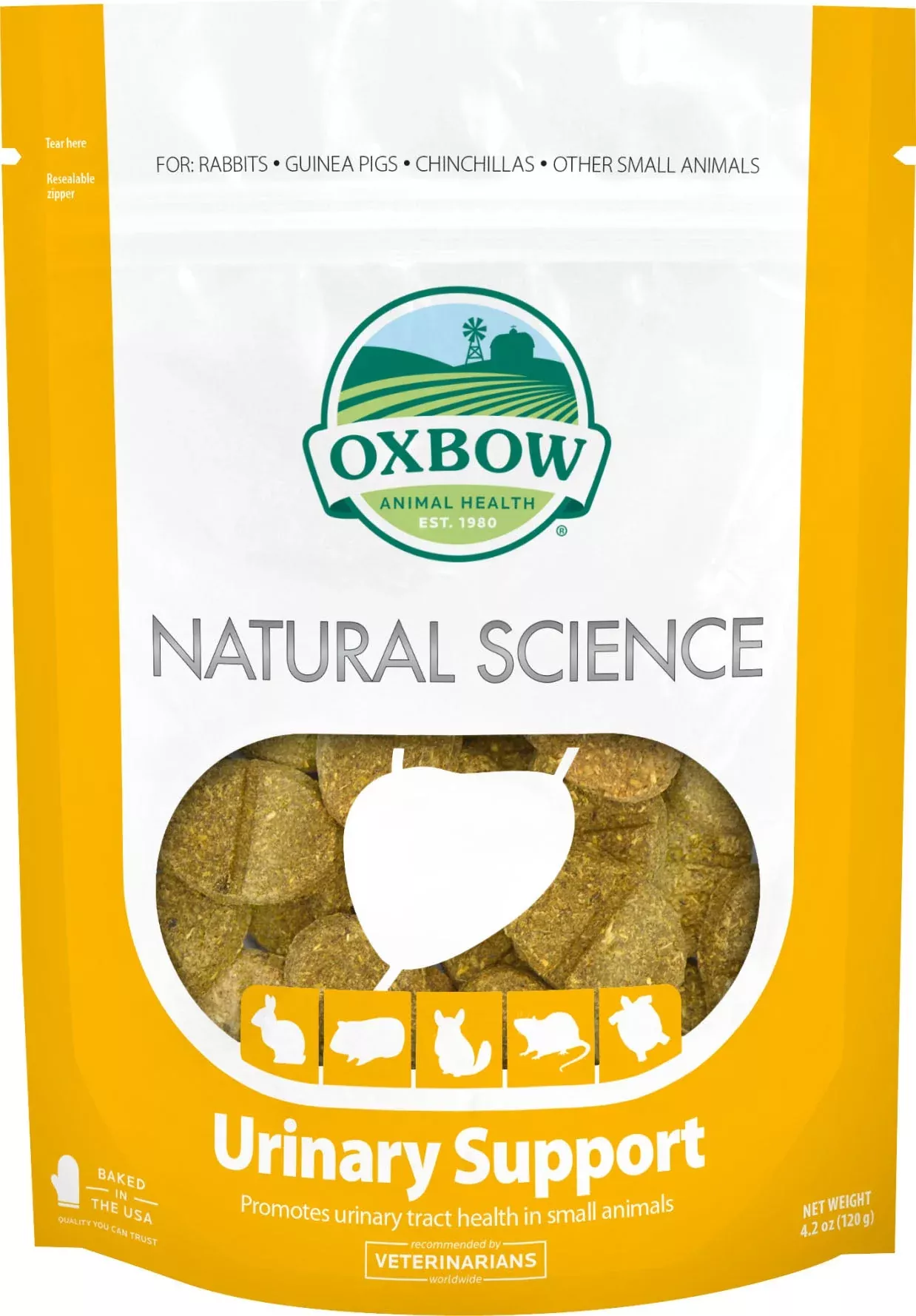 Oxbow Natural Science Urinary Support Supplement, 4.2 oz