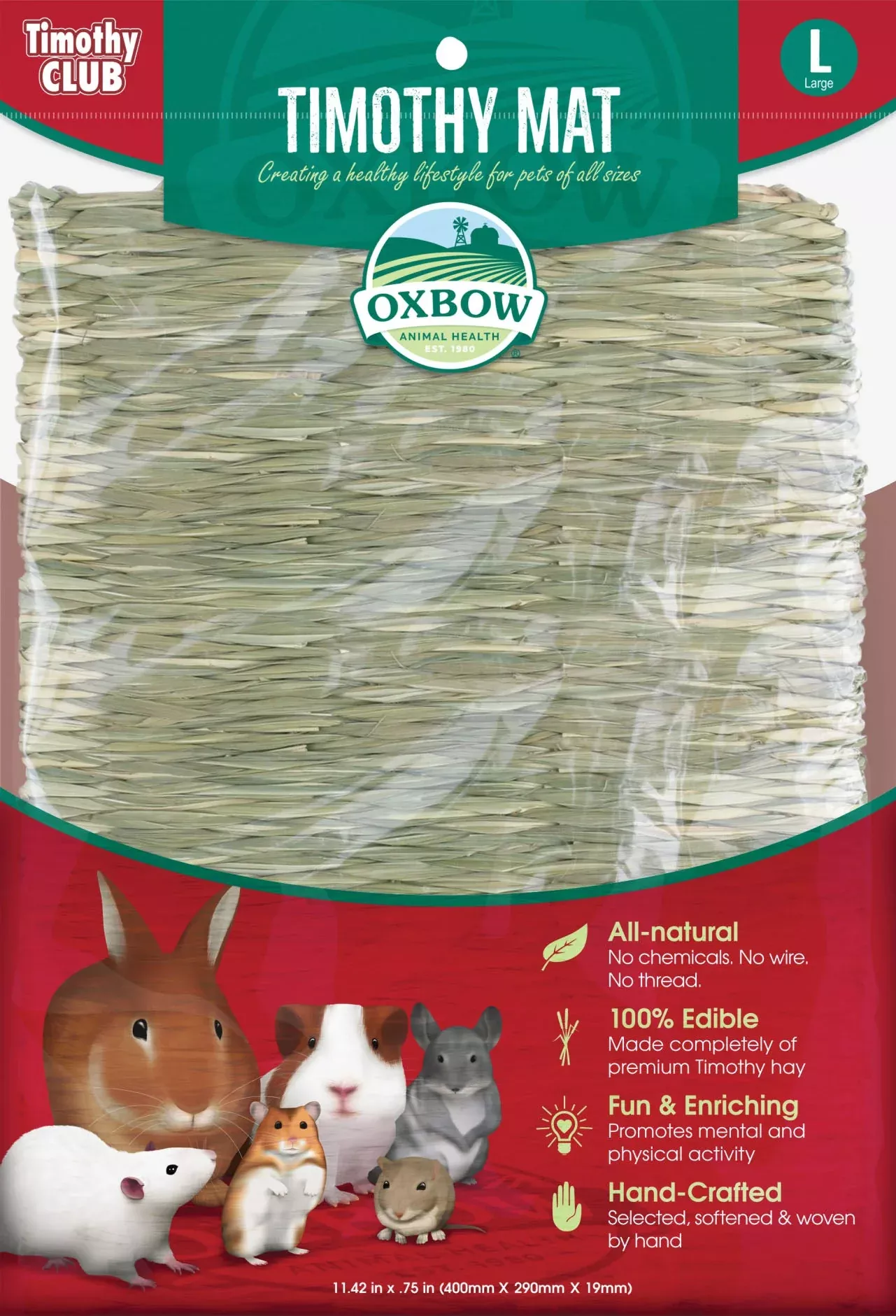Oxbow Timothy Mat, Large