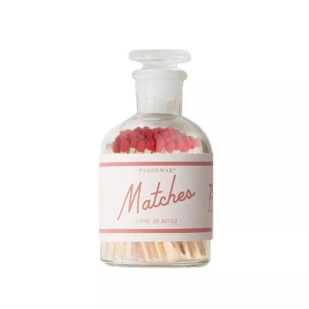 Paddywax Fireside Safety Matches - Red