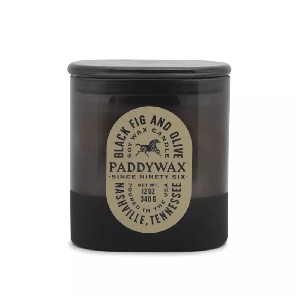 Paddywax Vista 12oz Candle - Black Fig & Olive