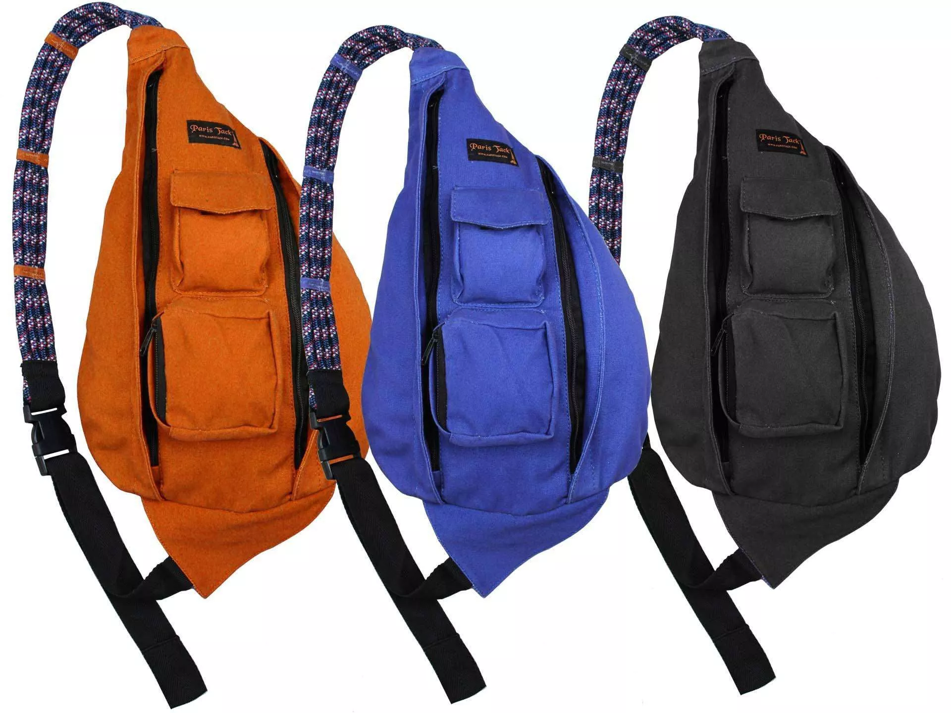 Paris Tack Padded Rope Back Pack Carry Bag