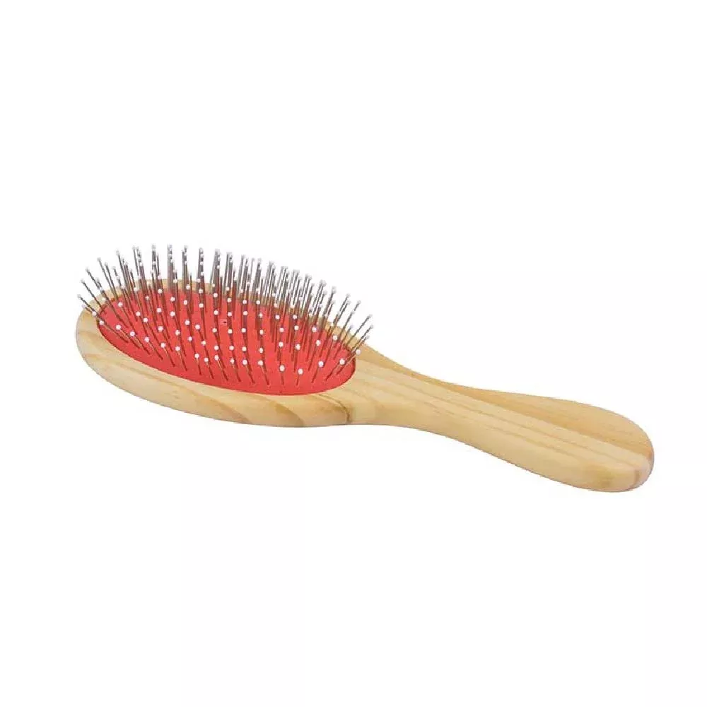 Partrade Wood Handle Pin Bristle Brush