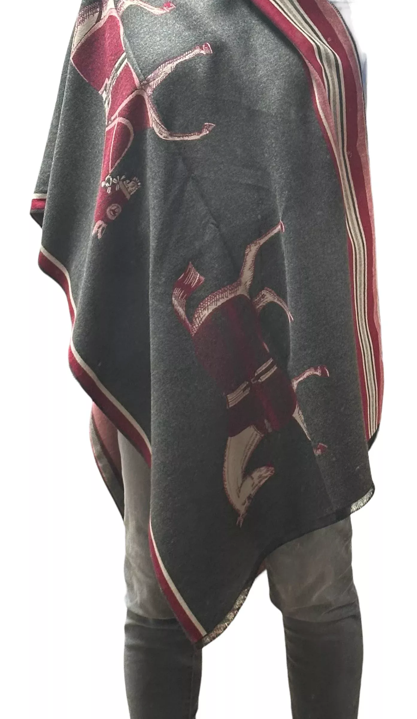 Pashmina Equestrian Shawl