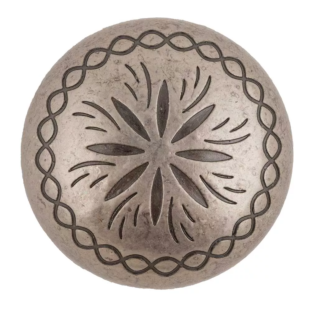 Patina Nickel Sun Burst Concho