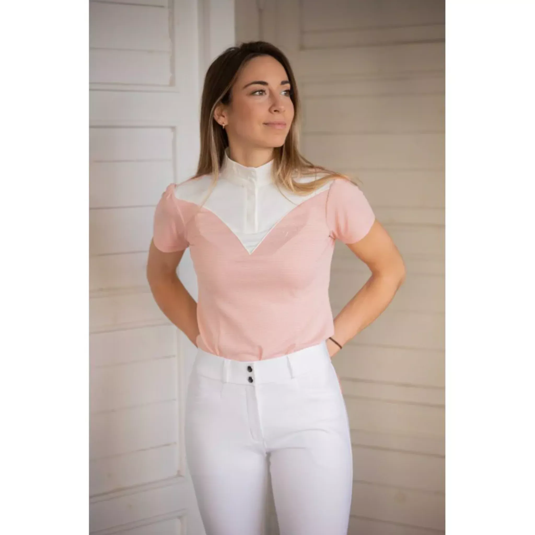 Penelope Las Honey Short Sleeve Shirt