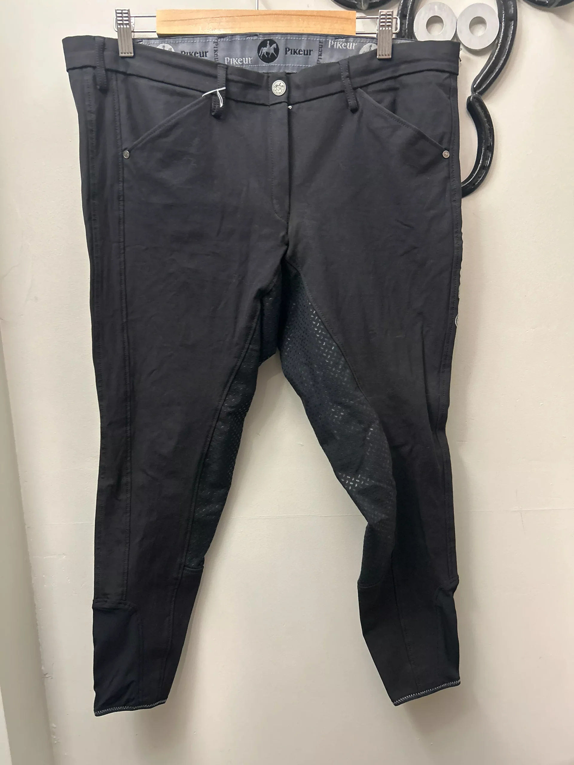 Pikeur Full Seat Breeches Black Large