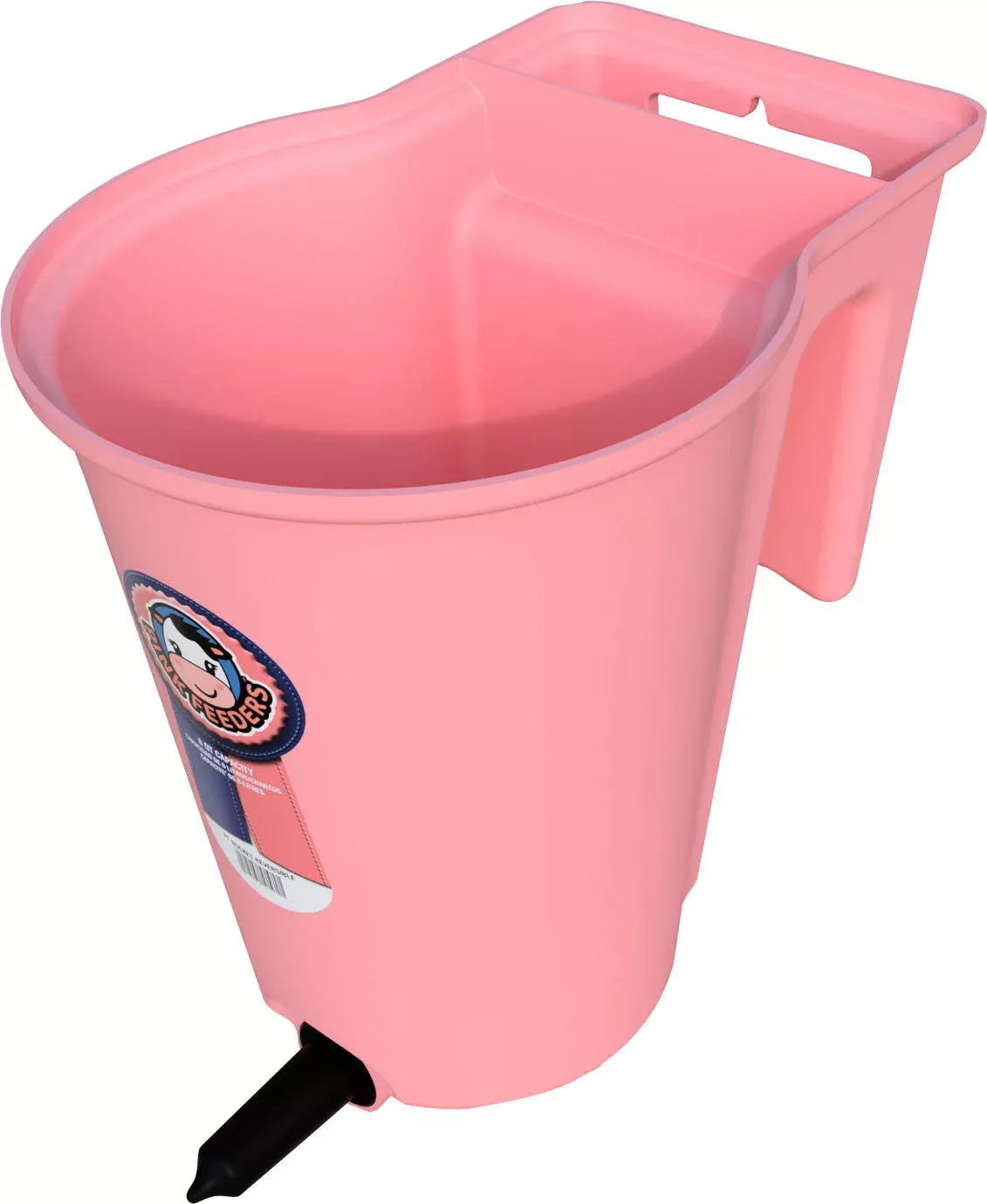 Pink Feeders Reversible Bucket Feeder Peach 6 qt