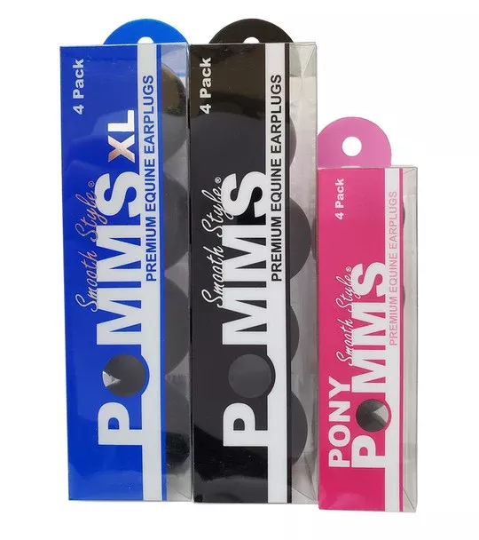 POMMS Smooth Style Equine Ear Plugs