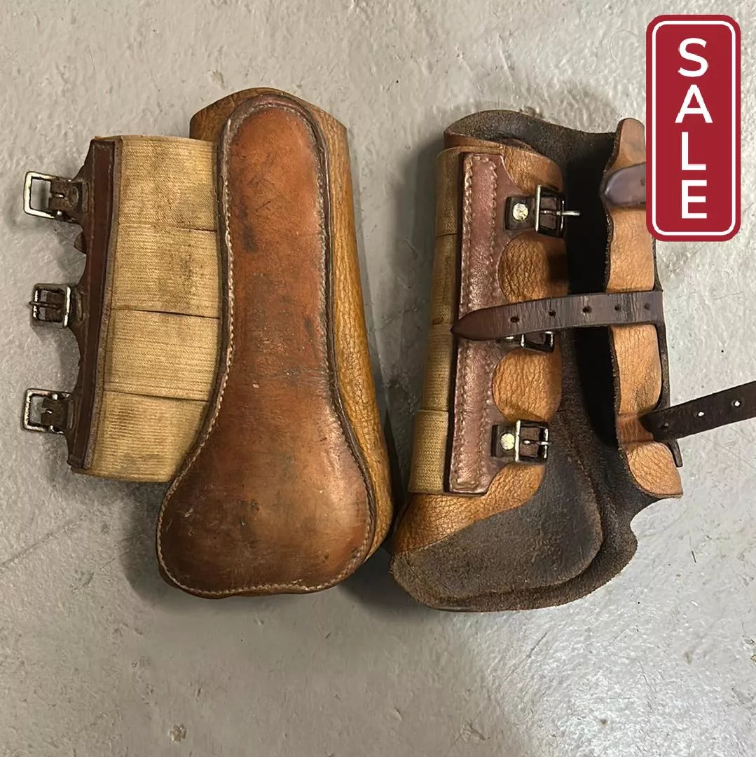 Pony Leather Splint Boots