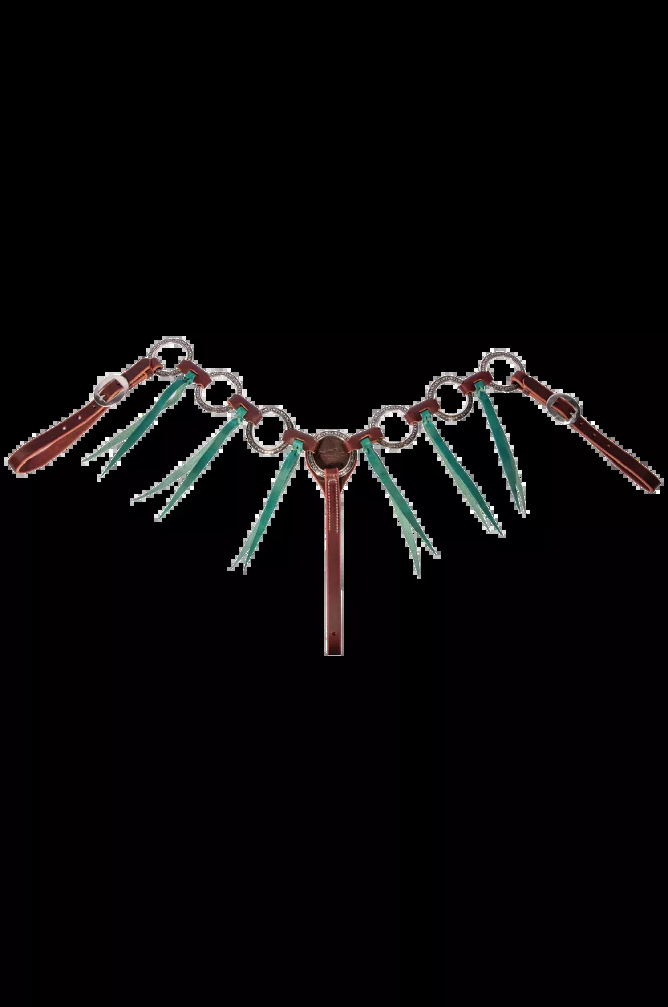 Pony Ring Tassle Breast Collar