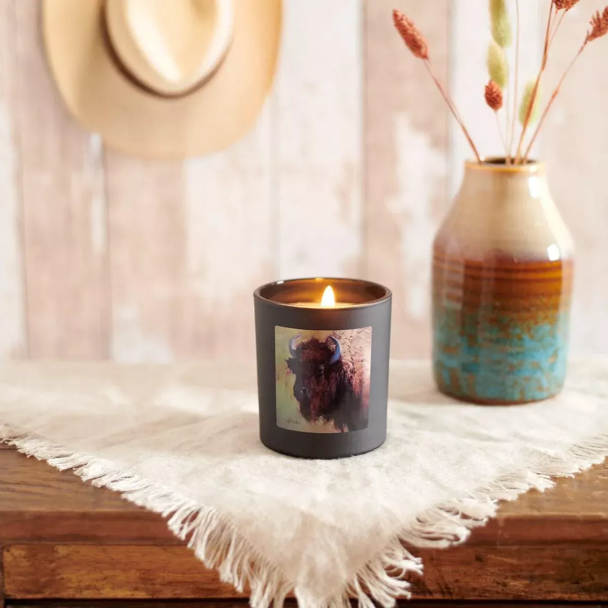 Primitives By Kathy Candle Bison 120565