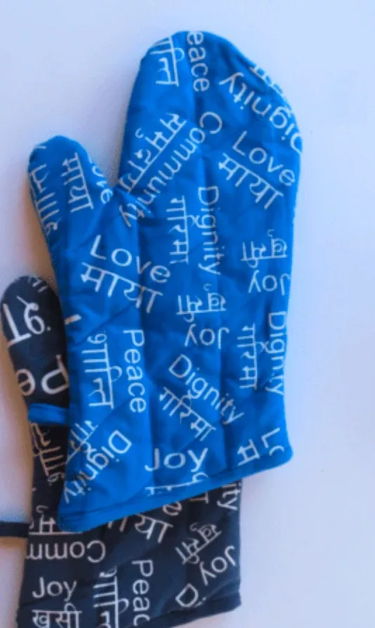 Printed Oven Mitt