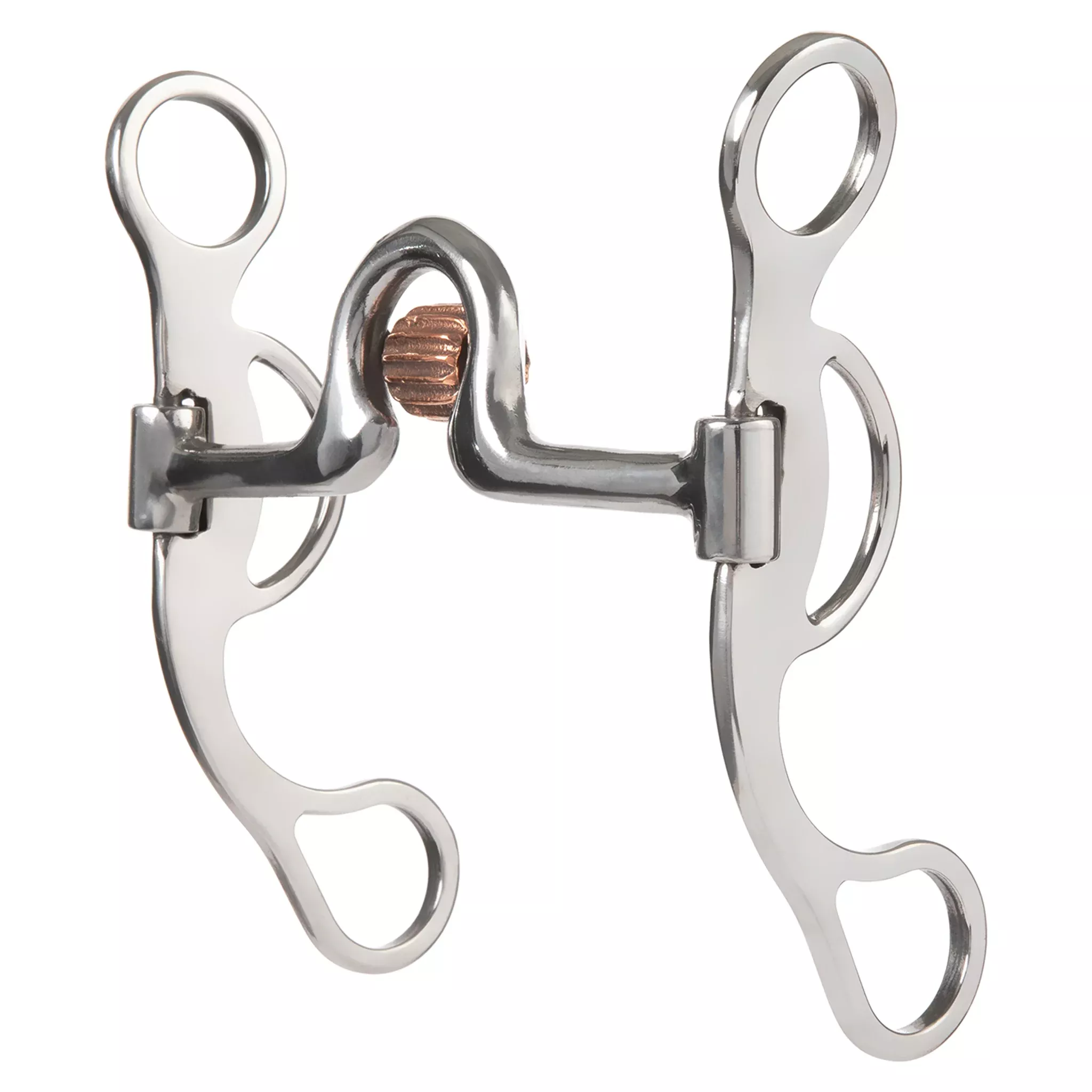 Professional Argentine Bit, 5" Sweet Iron Ported Mouth