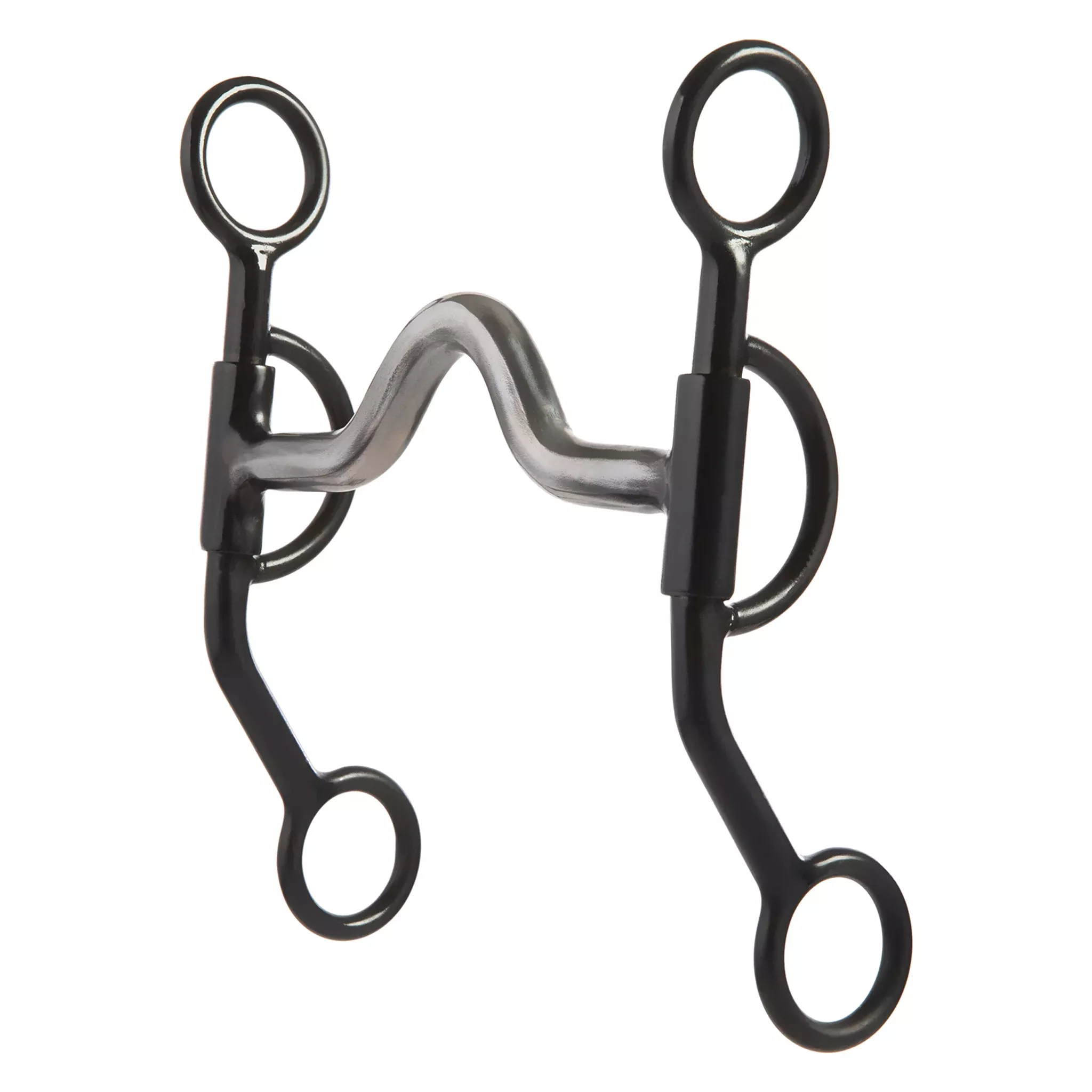 Professional Thin Style Shank Bit with 5" Sweet Iron Medium Port Mouth