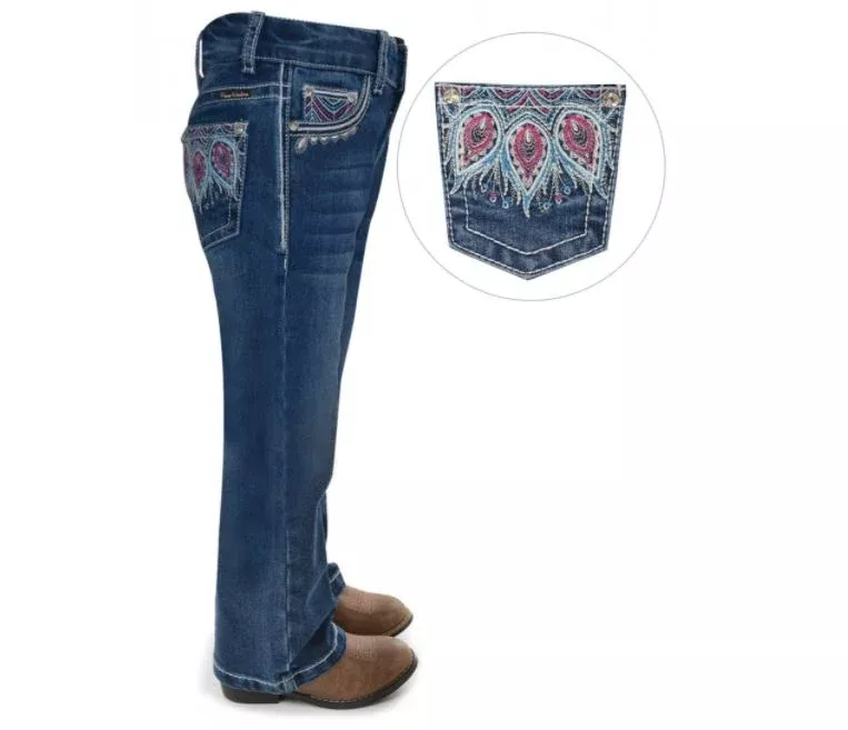 Pure Western Girls Belle Boot Cut Jeans