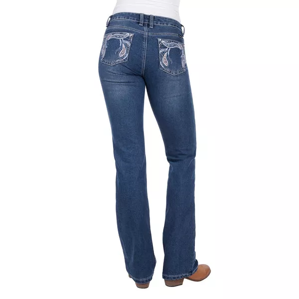 Pure Western Womens Jeans | ELORA | BOOTCUT TWILIGHT