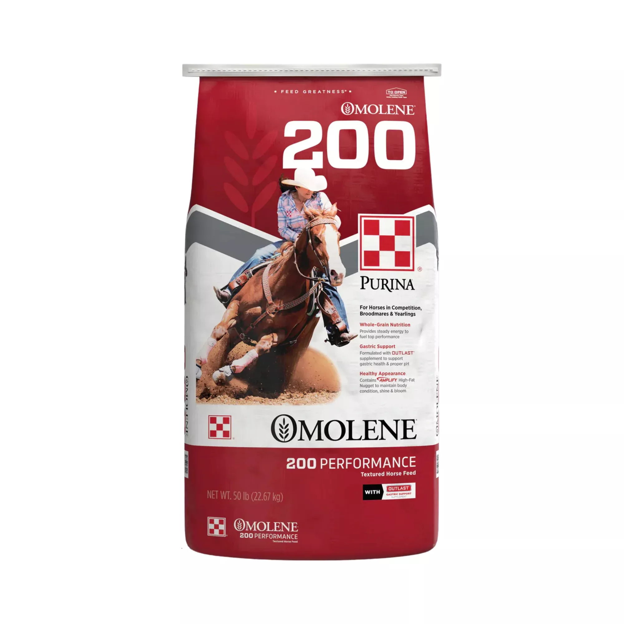 Purina Omolene #200 Performance Horse Feed