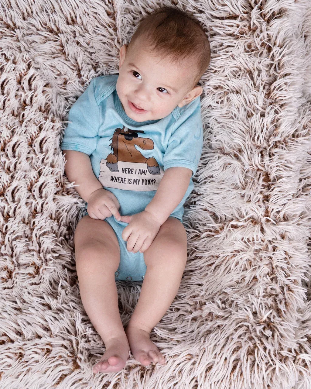 QHP Bodysuit Bobby-Baby Blue