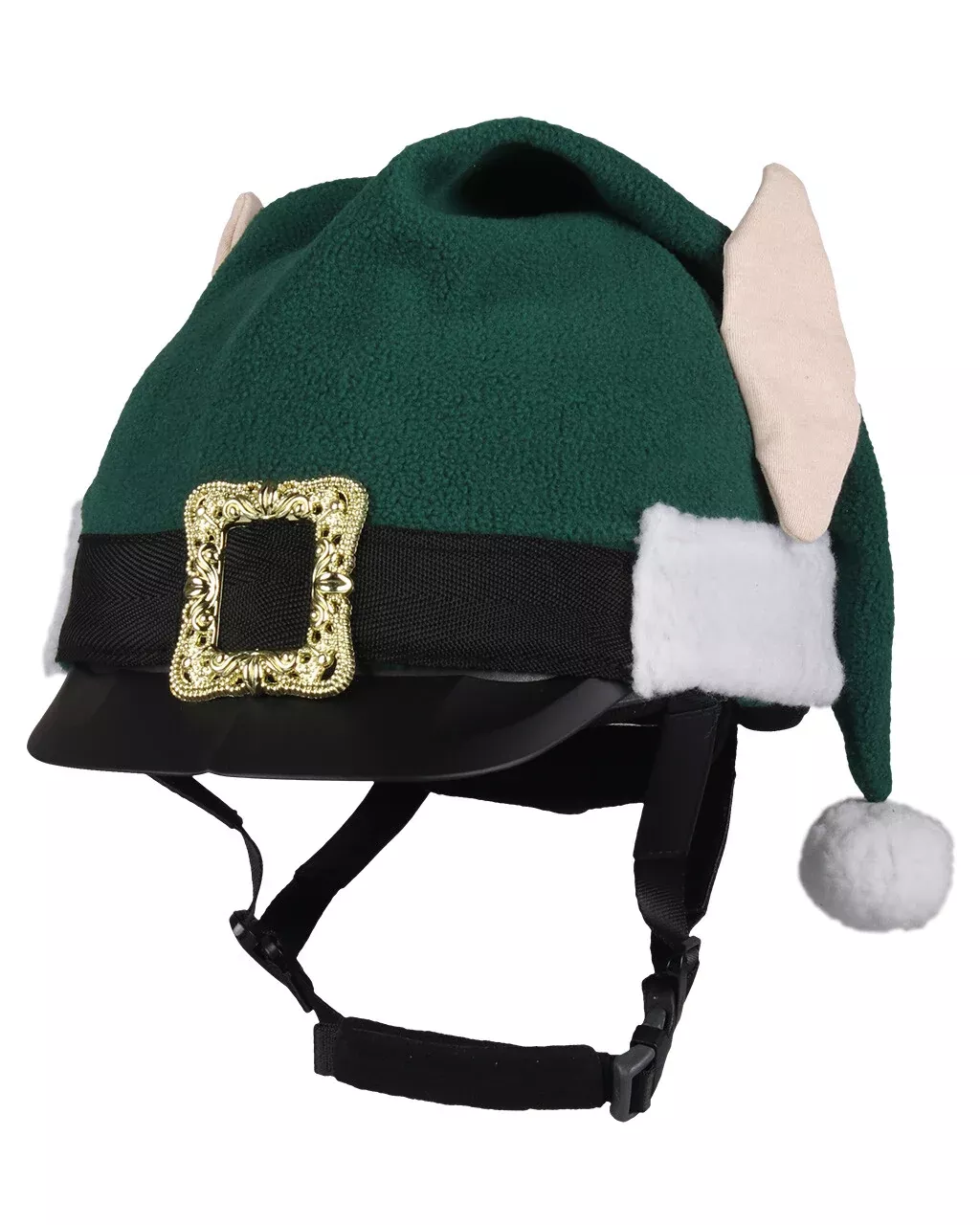 QHP Christmas Helmet Cover-Elf