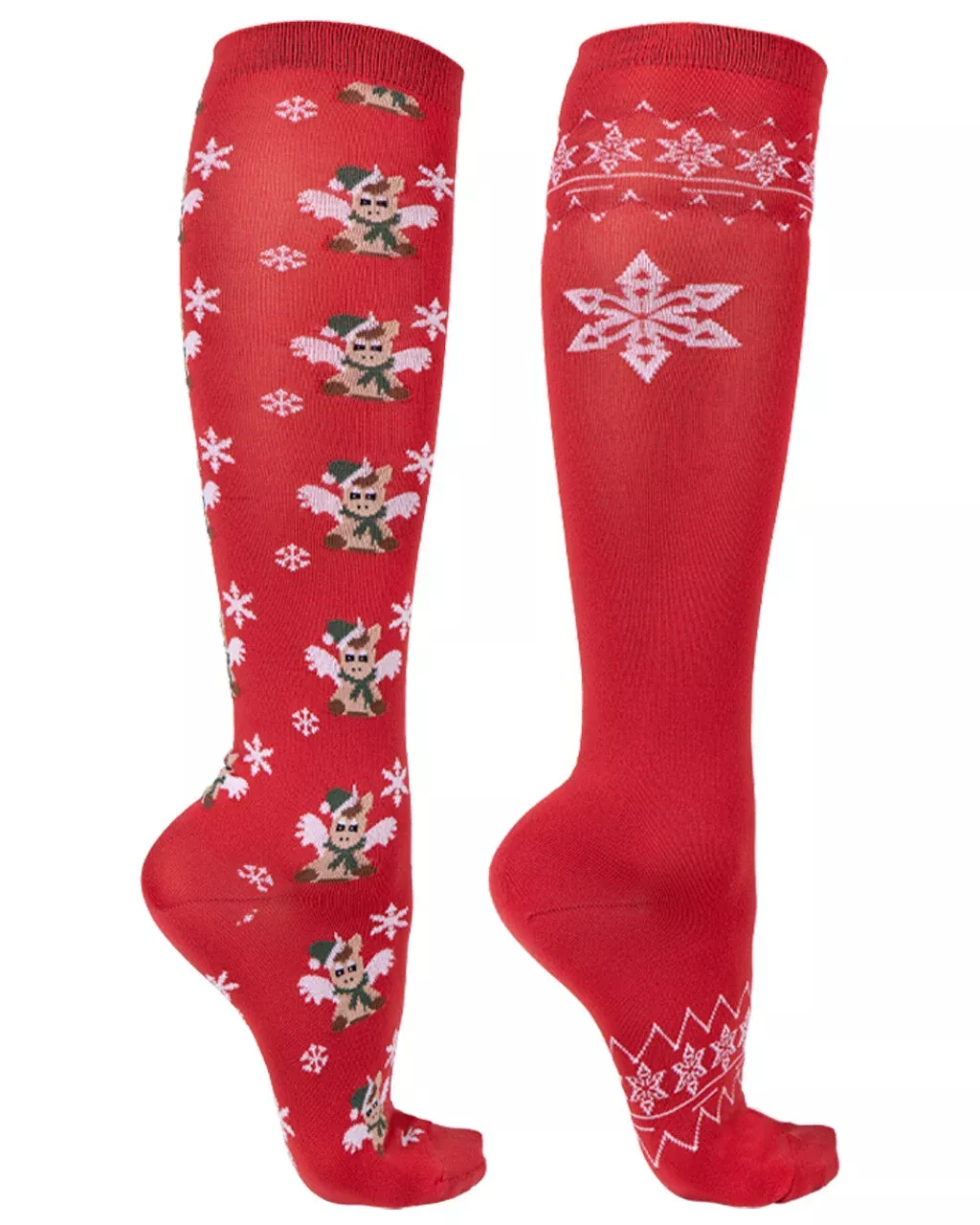 QHP Knee Socks Merry Christmas