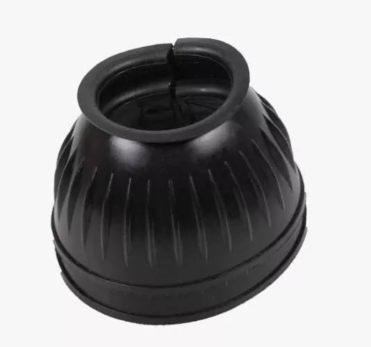 QHP Rubber Bell Boots M